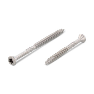 Item 9242 - RSD csk head timber screws, cutting point, milling ribs